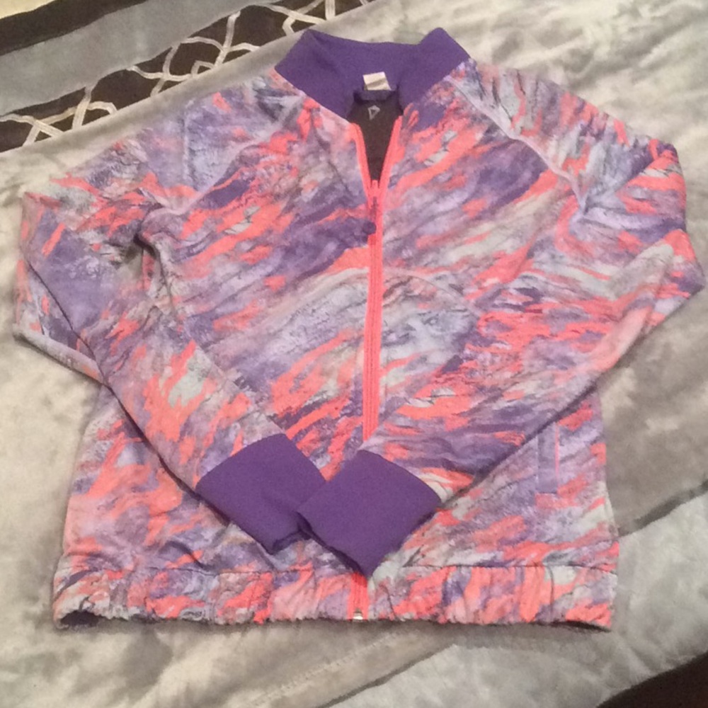 Ivivva Girls Reversible Warmup Jacket Size 14